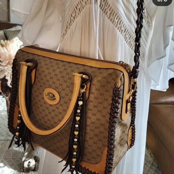 Gucci fringe boho bags Gucci Fringe bag Bag - Picture 3 of 8